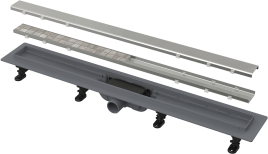 Душевой лоток Alcaplast 550 мм с решеткой под плитку APZ19-550