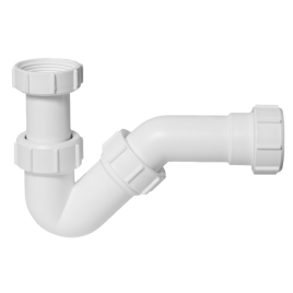 Сифон трубный Р/S-образный (1 1/4"х32мм) без выпуска McAlpine MRBD2