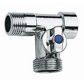 Кран 3-х проходной шаровой 1/2"-3/4"-1/2" Remer 260 RR 260RR
