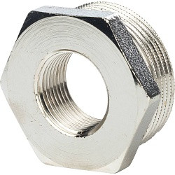 STOUT Футорка никелированная 1"-3/4"